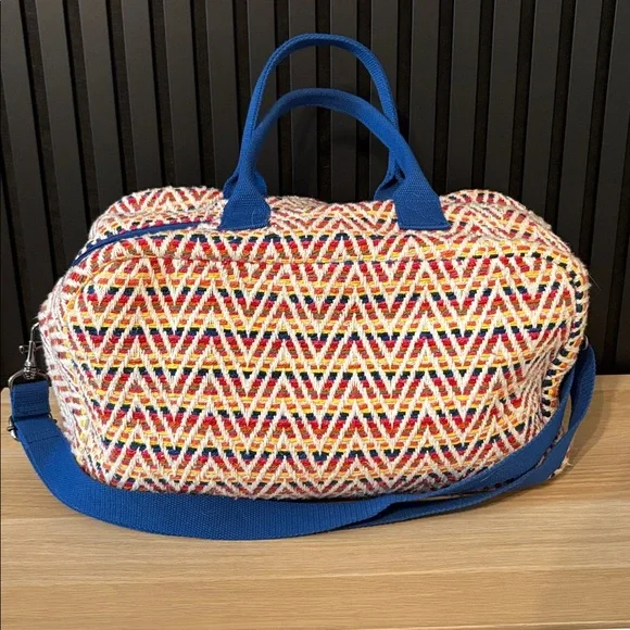 Limited Edition Retro Colored Chevron Weekender by Lucy & Yak - Picture 2 of 9